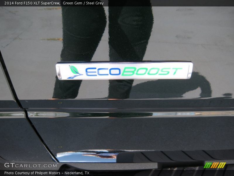 Green Gem / Steel Grey 2014 Ford F150 XLT SuperCrew
