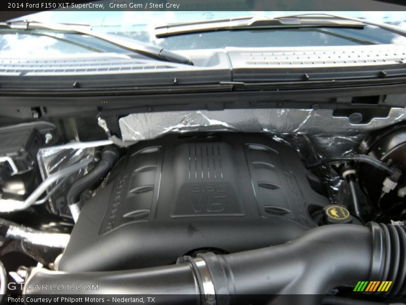 Green Gem / Steel Grey 2014 Ford F150 XLT SuperCrew