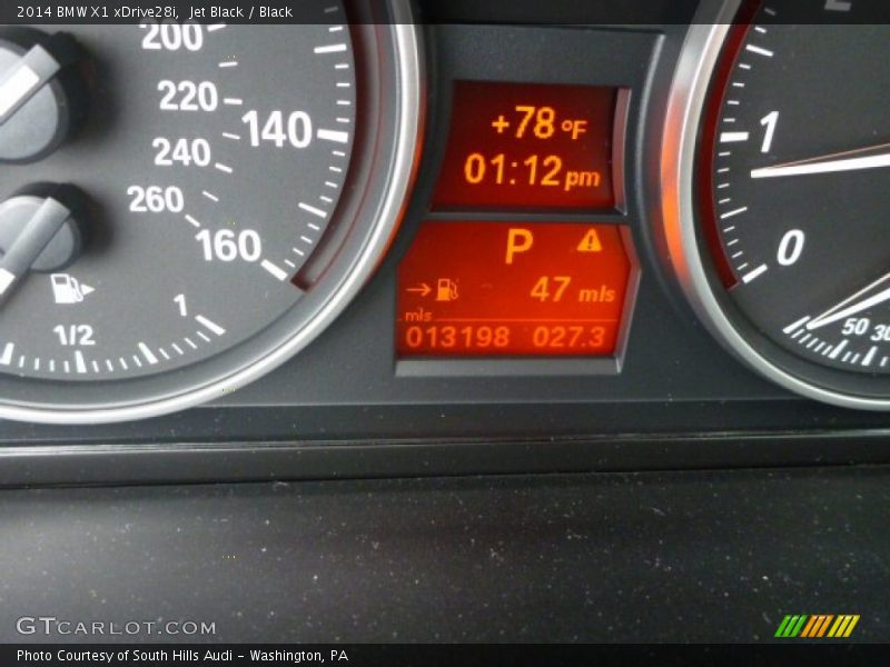 Jet Black / Black 2014 BMW X1 xDrive28i