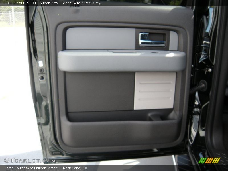 Green Gem / Steel Grey 2014 Ford F150 XLT SuperCrew