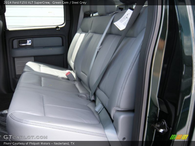 Green Gem / Steel Grey 2014 Ford F150 XLT SuperCrew