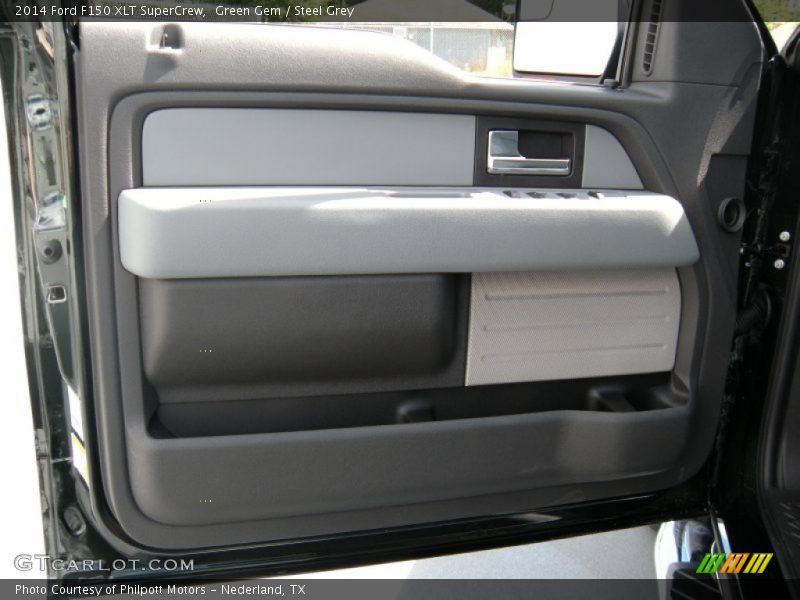 Green Gem / Steel Grey 2014 Ford F150 XLT SuperCrew
