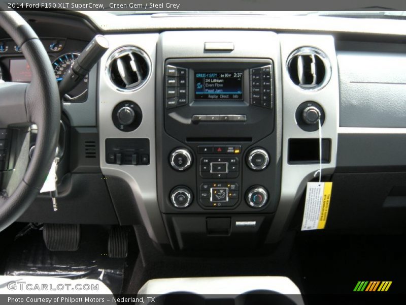 Green Gem / Steel Grey 2014 Ford F150 XLT SuperCrew