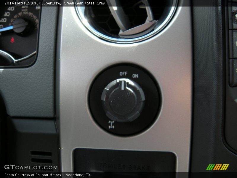 Green Gem / Steel Grey 2014 Ford F150 XLT SuperCrew