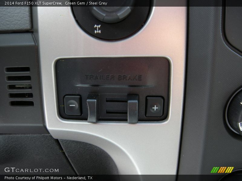 Green Gem / Steel Grey 2014 Ford F150 XLT SuperCrew