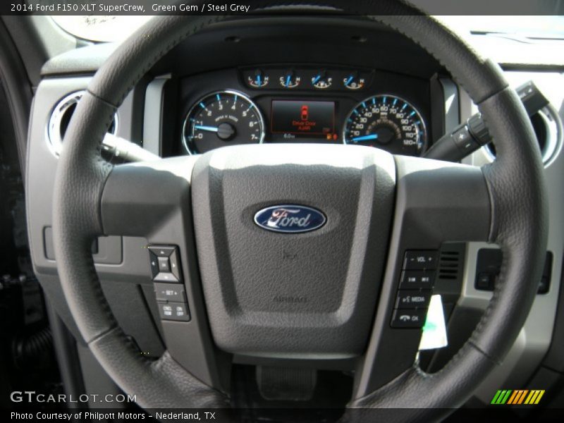 Green Gem / Steel Grey 2014 Ford F150 XLT SuperCrew