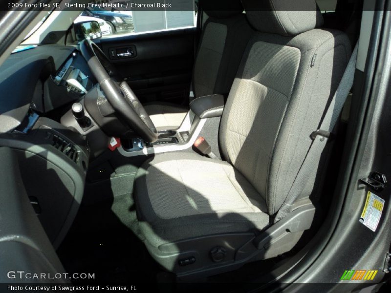 Sterling Grey Metallic / Charcoal Black 2009 Ford Flex SE