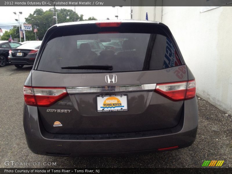 Polished Metal Metallic / Gray 2012 Honda Odyssey EX-L
