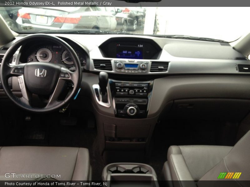 Polished Metal Metallic / Gray 2012 Honda Odyssey EX-L