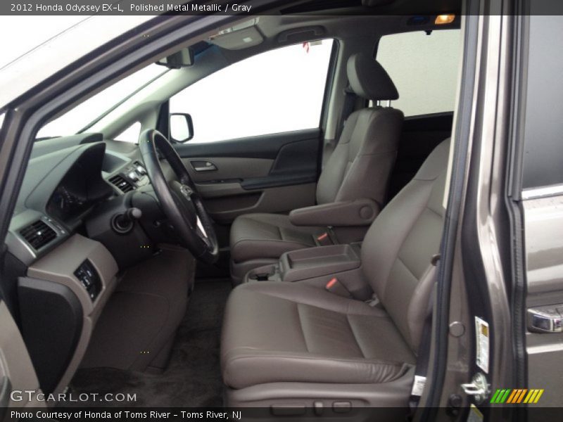 Polished Metal Metallic / Gray 2012 Honda Odyssey EX-L