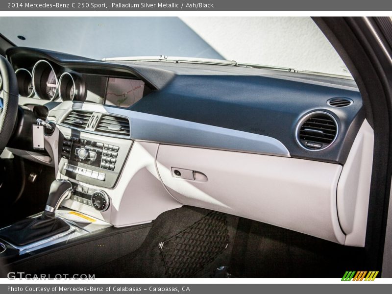 Palladium Silver Metallic / Ash/Black 2014 Mercedes-Benz C 250 Sport