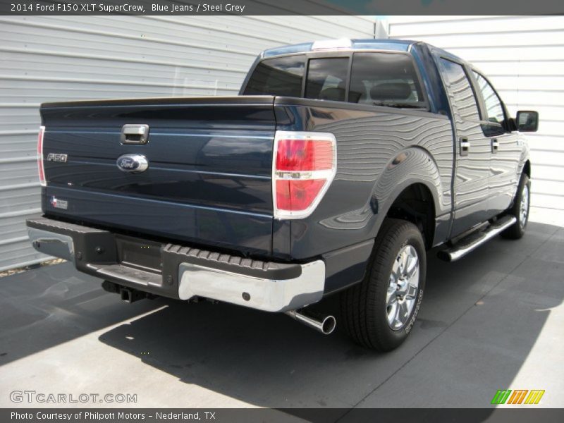 Blue Jeans / Steel Grey 2014 Ford F150 XLT SuperCrew