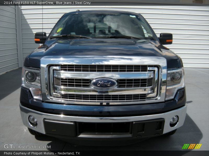 Blue Jeans / Steel Grey 2014 Ford F150 XLT SuperCrew