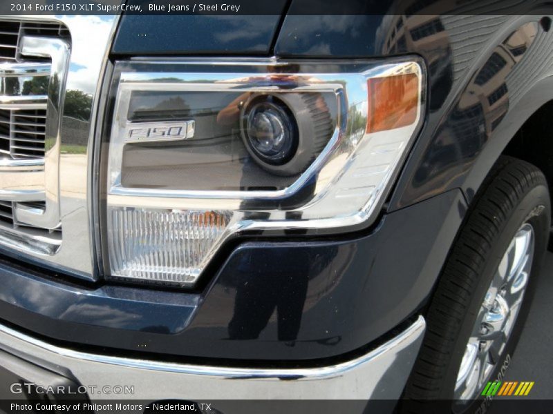 Blue Jeans / Steel Grey 2014 Ford F150 XLT SuperCrew