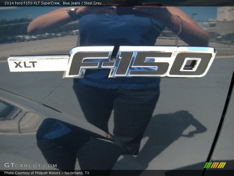 Blue Jeans / Steel Grey 2014 Ford F150 XLT SuperCrew