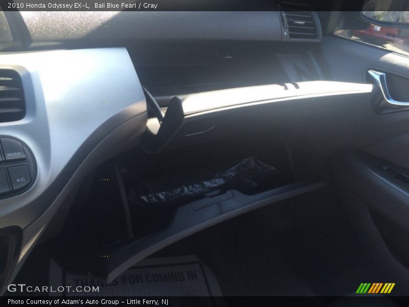 Bali Blue Pearl / Gray 2010 Honda Odyssey EX-L