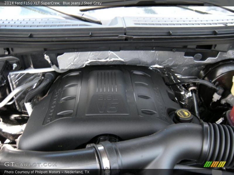 Blue Jeans / Steel Grey 2014 Ford F150 XLT SuperCrew