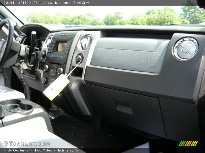 Blue Jeans / Steel Grey 2014 Ford F150 XLT SuperCrew