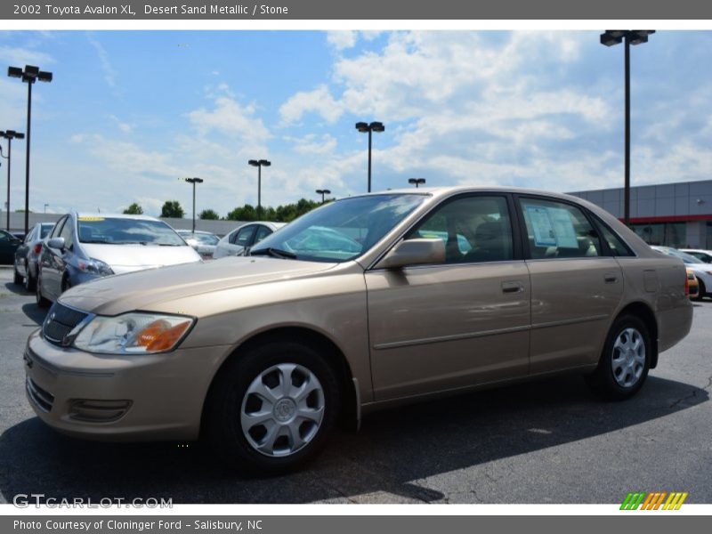 Desert Sand Metallic / Stone 2002 Toyota Avalon XL