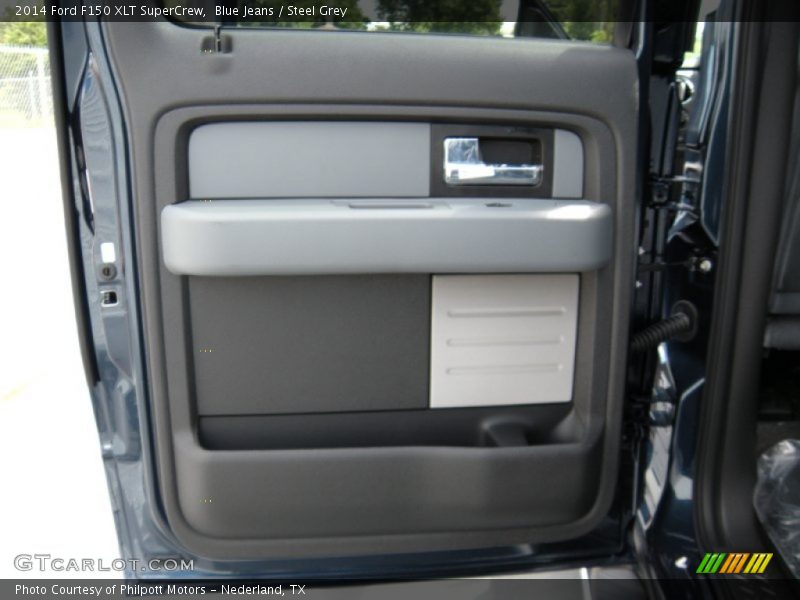Blue Jeans / Steel Grey 2014 Ford F150 XLT SuperCrew