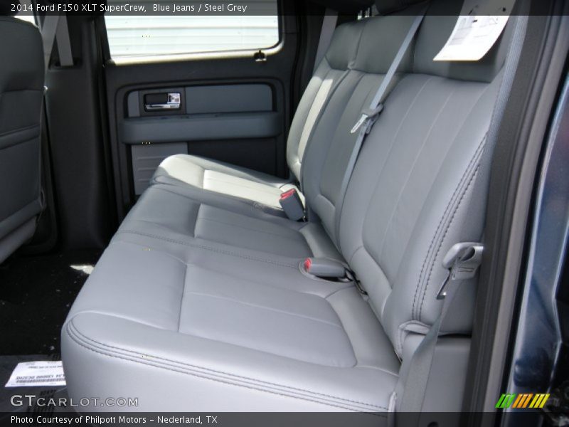 Blue Jeans / Steel Grey 2014 Ford F150 XLT SuperCrew