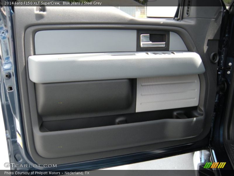 Blue Jeans / Steel Grey 2014 Ford F150 XLT SuperCrew