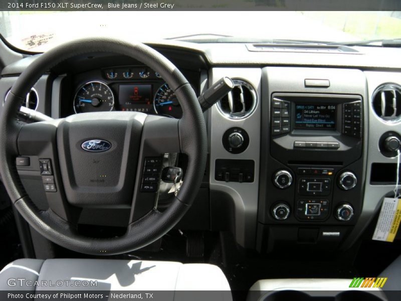 Blue Jeans / Steel Grey 2014 Ford F150 XLT SuperCrew
