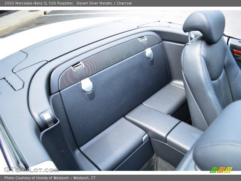 Desert Silver Metallic / Charcoal 2003 Mercedes-Benz SL 500 Roadster