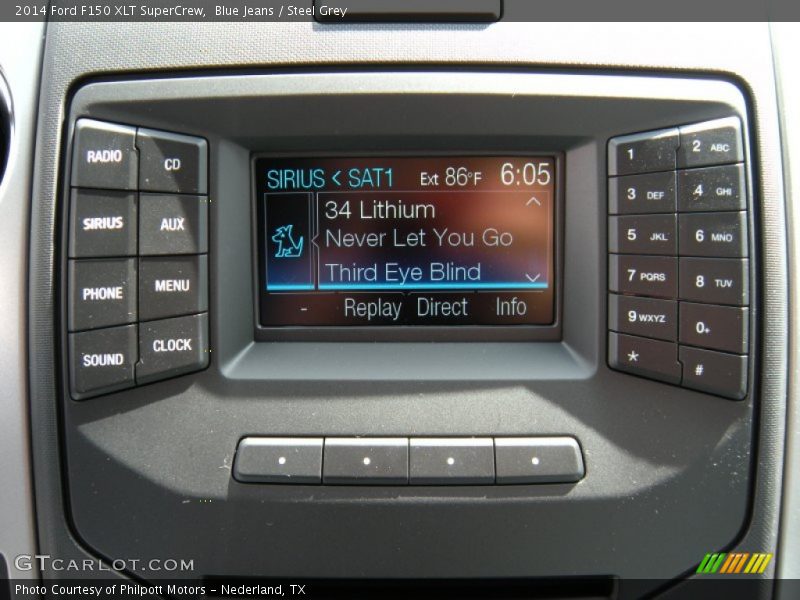 Blue Jeans / Steel Grey 2014 Ford F150 XLT SuperCrew