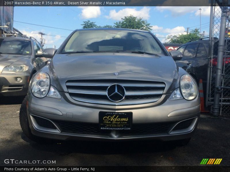 Desert Silver Metallic / Macadamia 2007 Mercedes-Benz R 350 4Matic