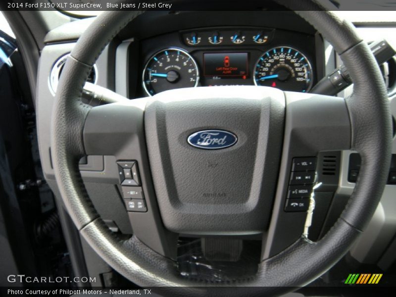 Blue Jeans / Steel Grey 2014 Ford F150 XLT SuperCrew