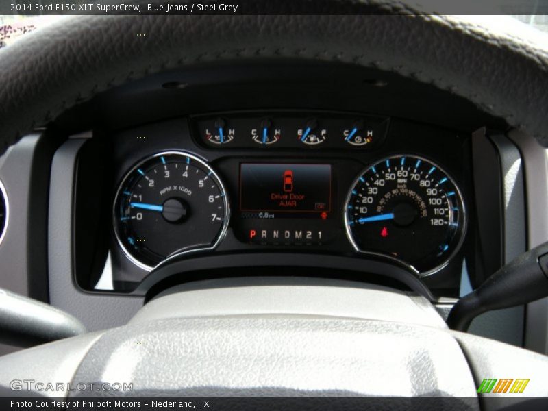 Blue Jeans / Steel Grey 2014 Ford F150 XLT SuperCrew