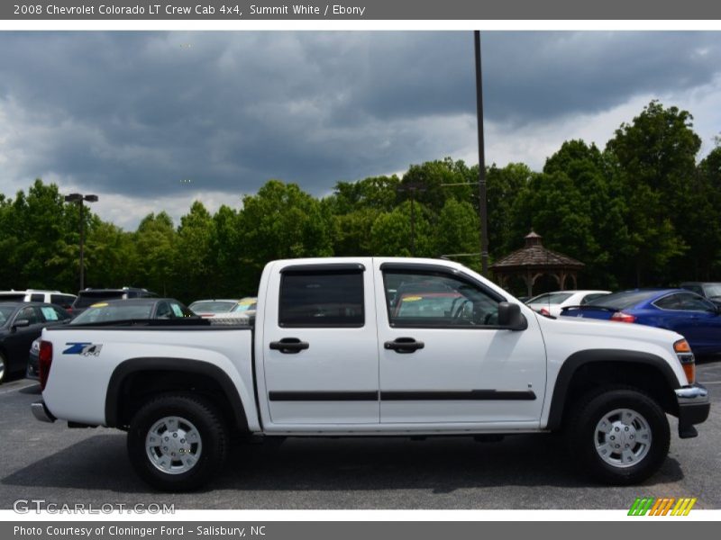Summit White / Ebony 2008 Chevrolet Colorado LT Crew Cab 4x4