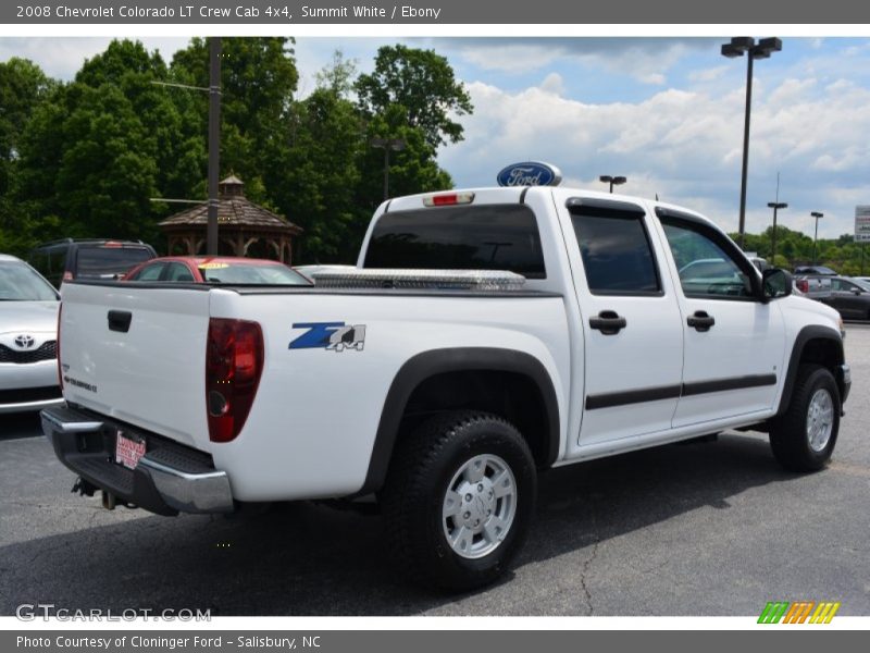 Summit White / Ebony 2008 Chevrolet Colorado LT Crew Cab 4x4