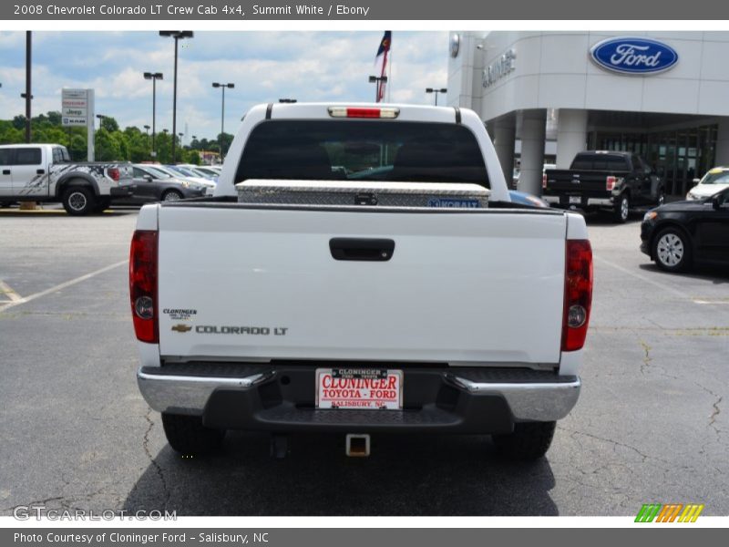 Summit White / Ebony 2008 Chevrolet Colorado LT Crew Cab 4x4