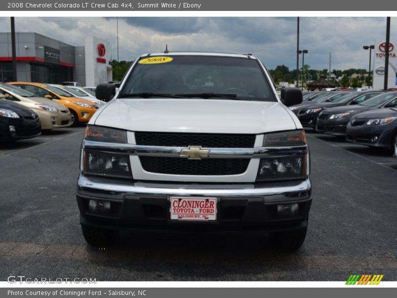 Summit White / Ebony 2008 Chevrolet Colorado LT Crew Cab 4x4