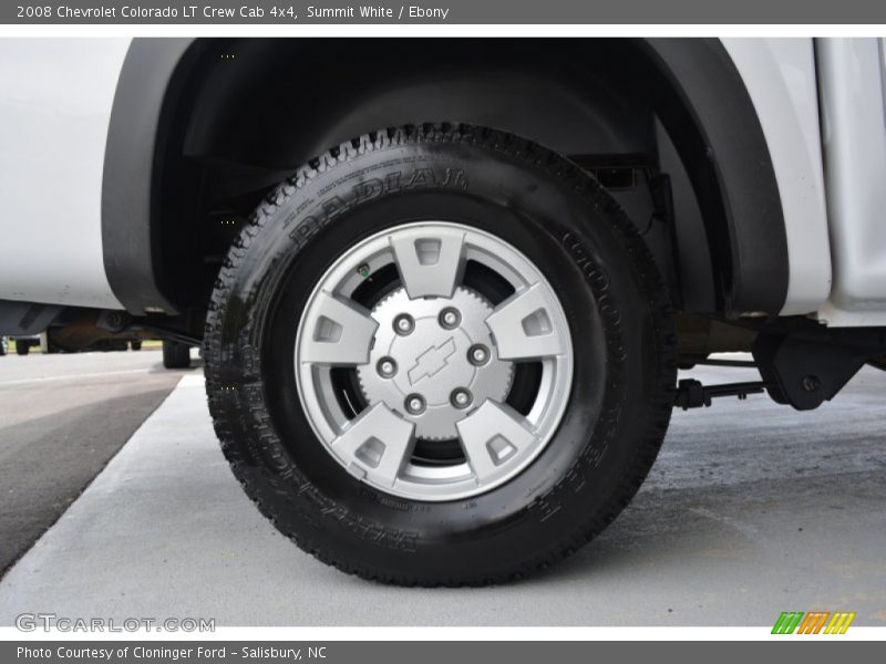 Summit White / Ebony 2008 Chevrolet Colorado LT Crew Cab 4x4