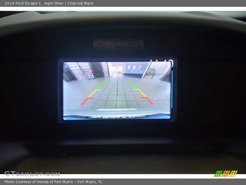 Ingot Silver / Charcoal Black 2014 Ford Escape S