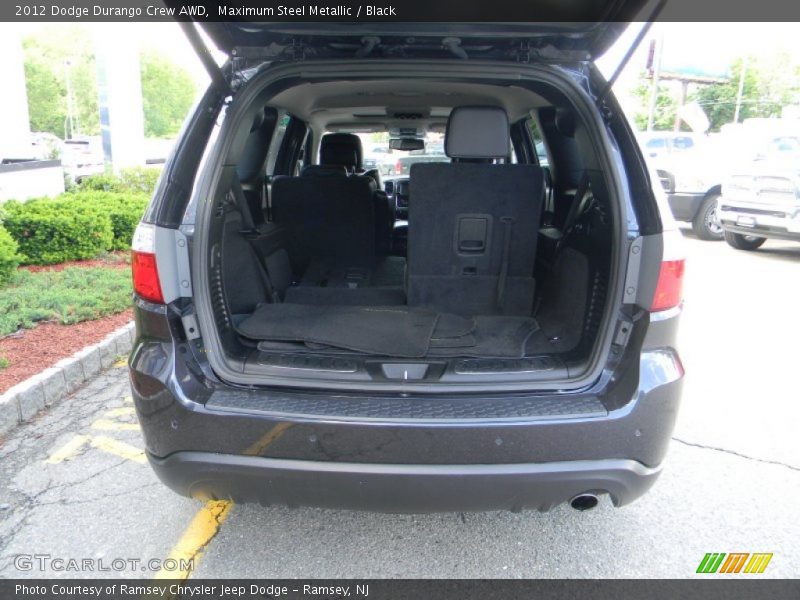 Maximum Steel Metallic / Black 2012 Dodge Durango Crew AWD