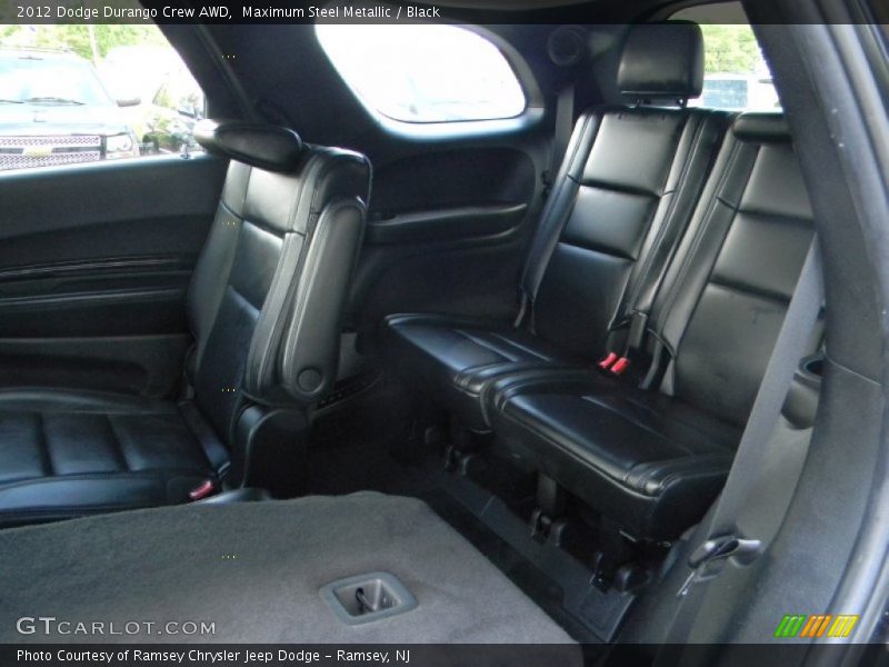 Maximum Steel Metallic / Black 2012 Dodge Durango Crew AWD