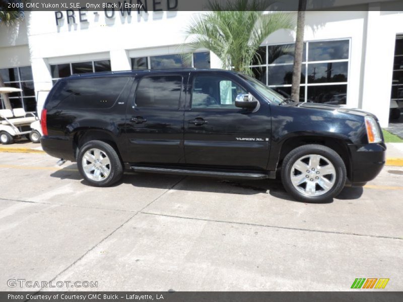 Onyx Black / Ebony 2008 GMC Yukon XL SLE