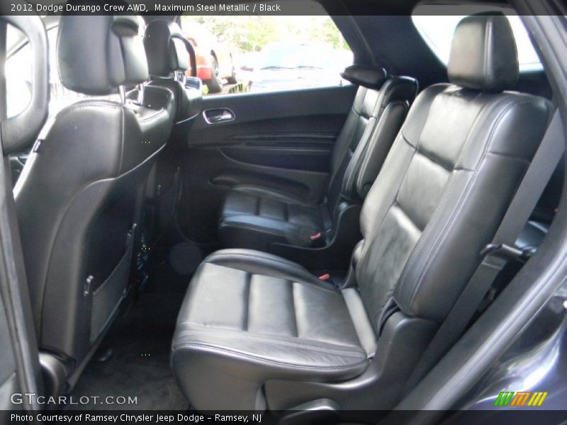 Maximum Steel Metallic / Black 2012 Dodge Durango Crew AWD