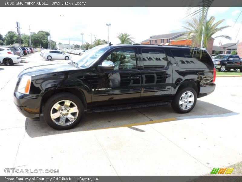 Onyx Black / Ebony 2008 GMC Yukon XL SLE