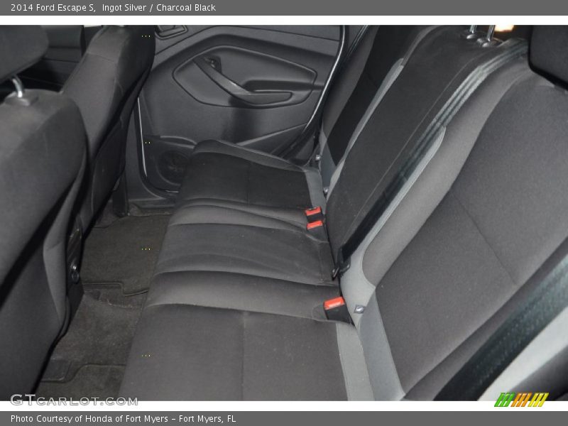 Ingot Silver / Charcoal Black 2014 Ford Escape S