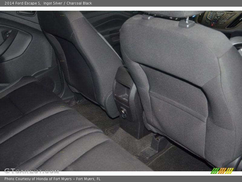 Ingot Silver / Charcoal Black 2014 Ford Escape S