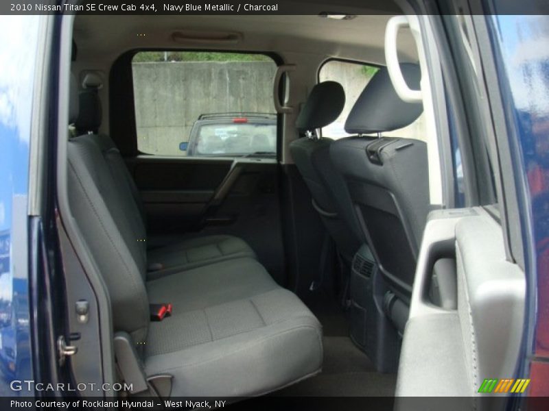 Navy Blue Metallic / Charcoal 2010 Nissan Titan SE Crew Cab 4x4