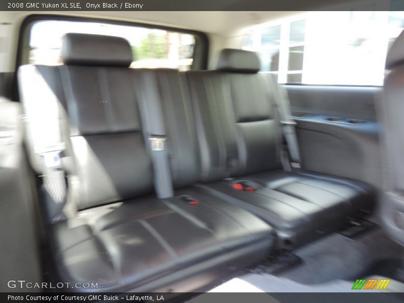 Onyx Black / Ebony 2008 GMC Yukon XL SLE