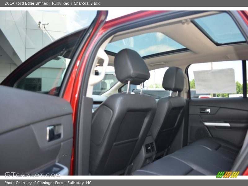 Ruby Red / Charcoal Black 2014 Ford Edge Limited