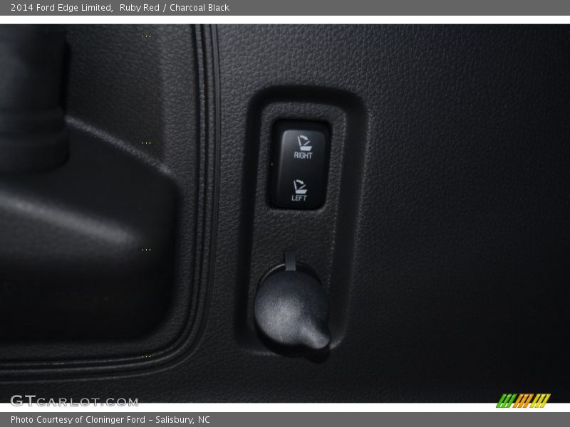 Ruby Red / Charcoal Black 2014 Ford Edge Limited