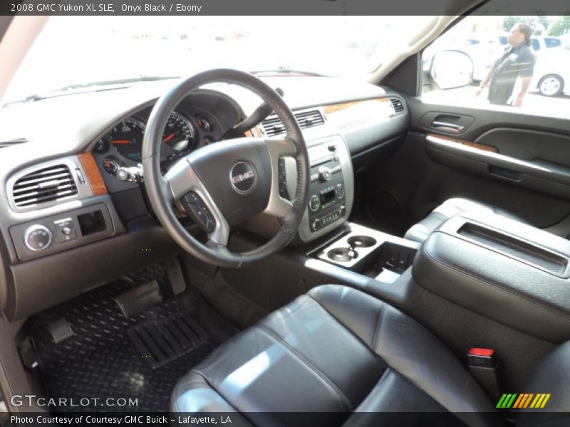 Onyx Black / Ebony 2008 GMC Yukon XL SLE